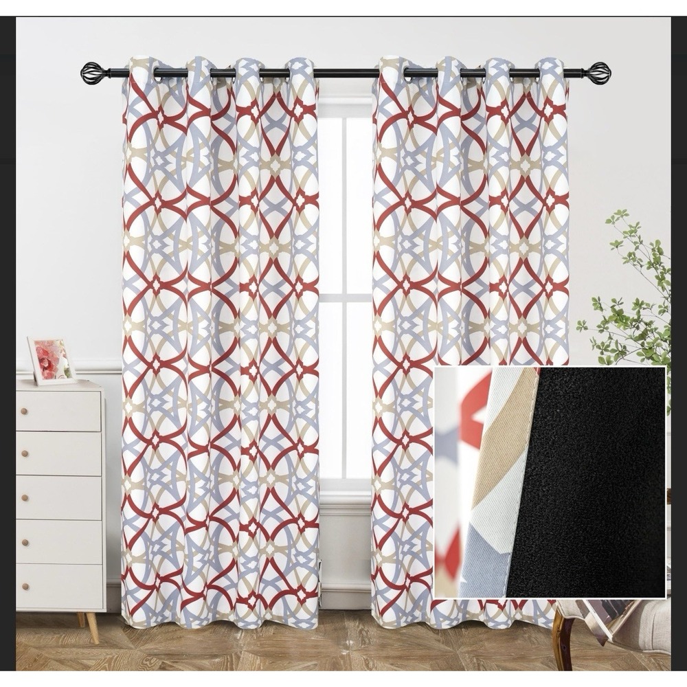 DriftAway Alexander 80% Blackout Curtains 2 Panels New Two Available If You Need